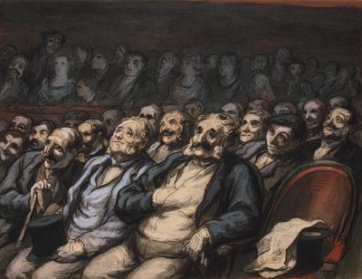 Orchestra Seat by Honoré Daumier